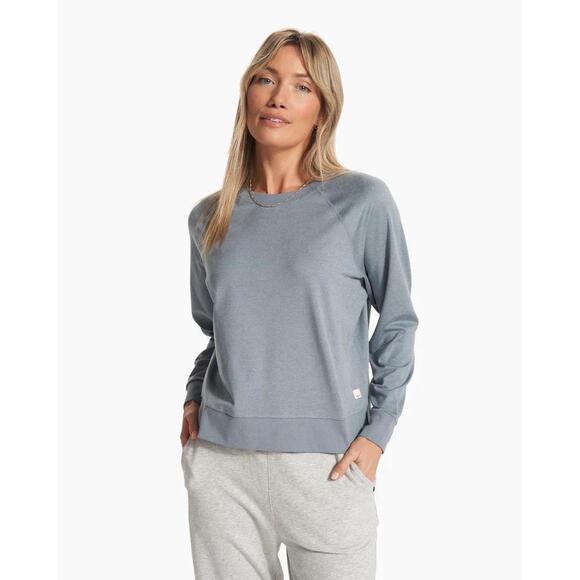 Vuori Tops - Vuori Blue Sweatshirt for Women
